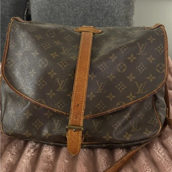 Louis Vuitton Brown Monogram Satchel - Picture 5 of 16